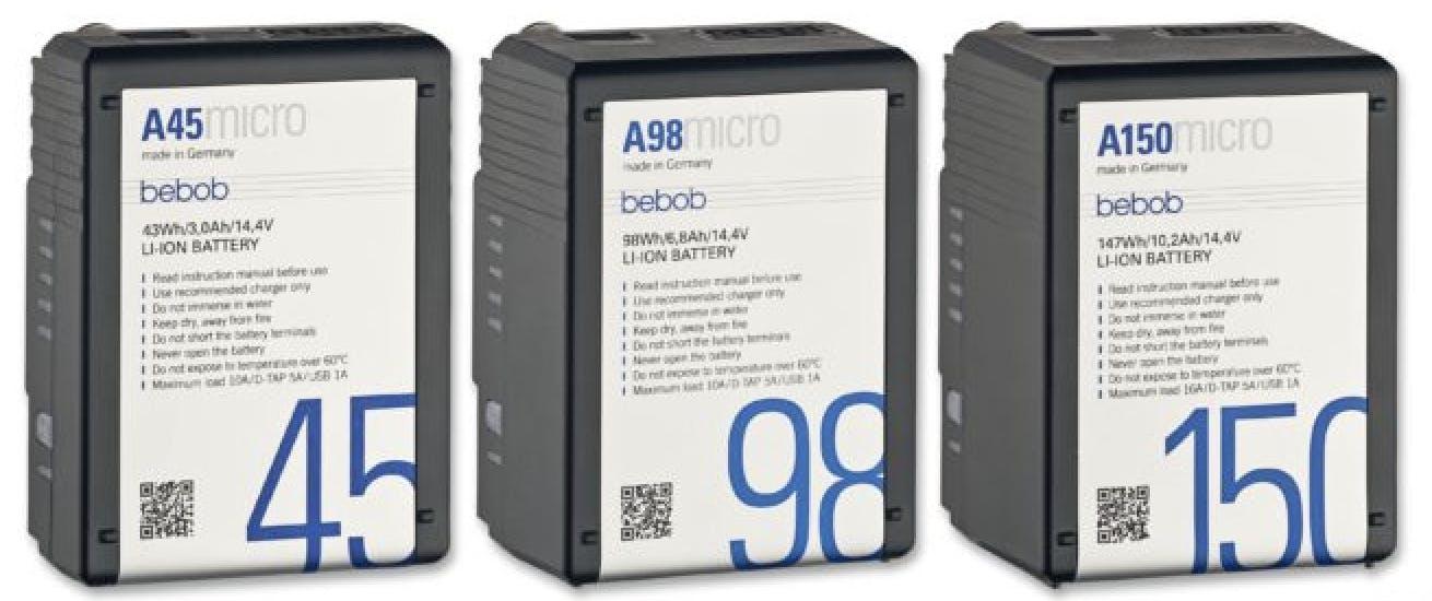 Bebob V Mount Batteries